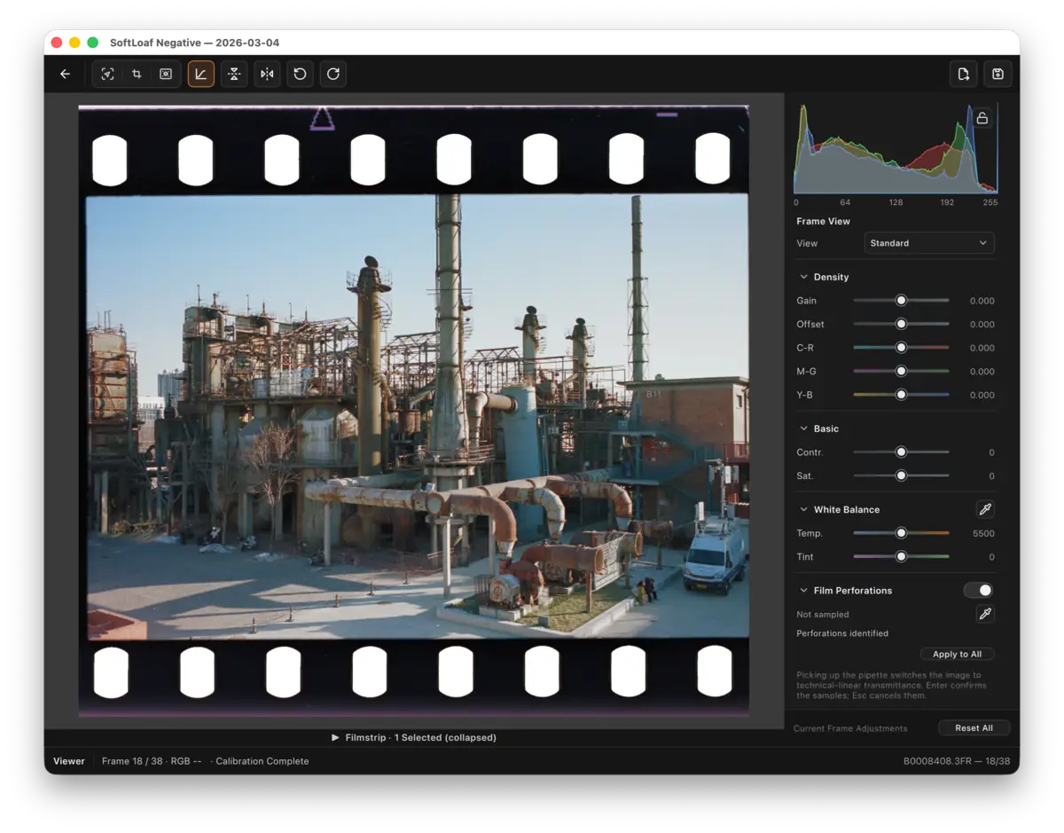 After Film Curve